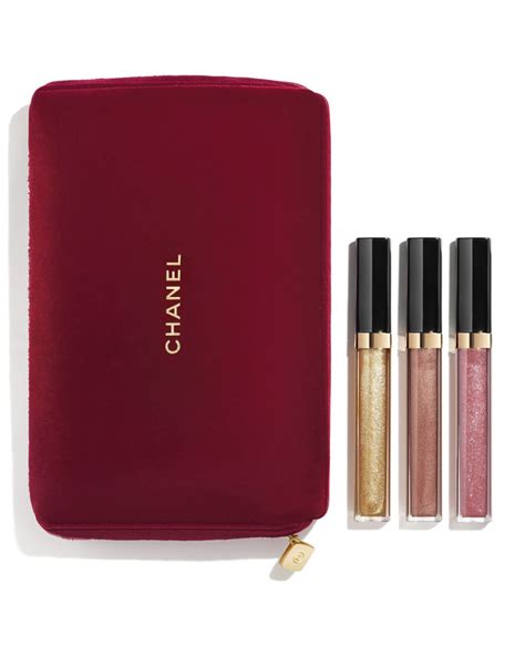 chanel holiday lip set|chanel gift shop online.